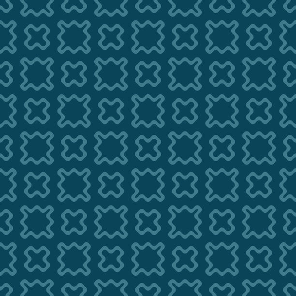 矢量抽象几何无缝图案。简单的纹理与弯曲的形状图片下载