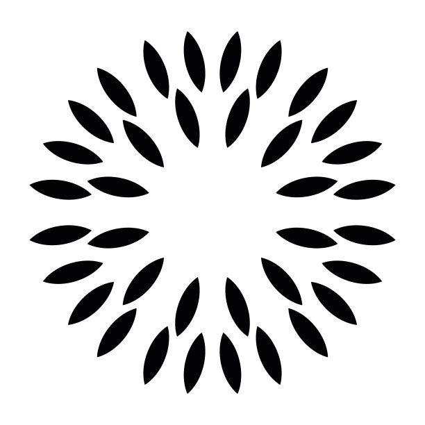 雪花图标。圣诞节和冬天的主题。简单的平面黑色插图上的白色背景图片下载