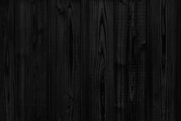 黑木炭烧日本松木地板为背景图片下载