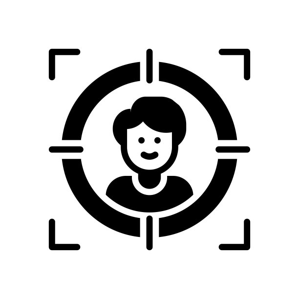 关注客户矢量实心图标图片下载