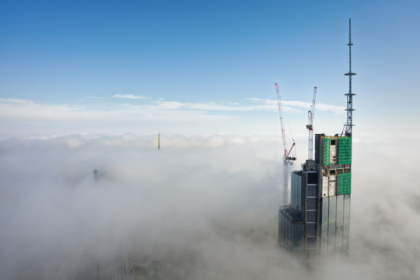 在建的新摩天大楼图片下载