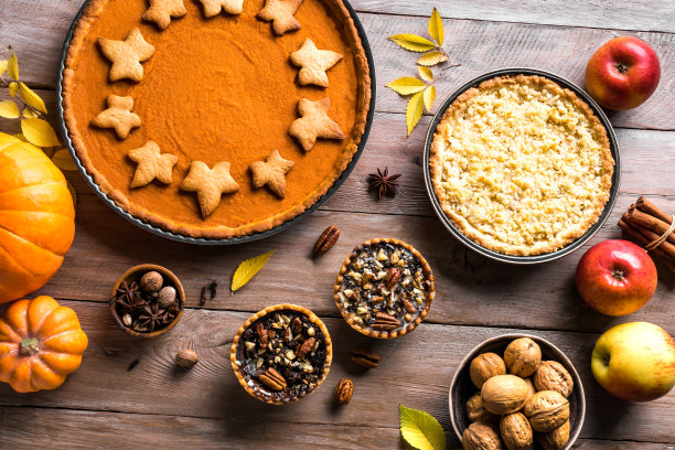 秋天感恩节馅饼图片下载
