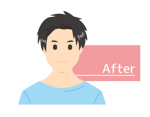 男性的脸。矢量插图。皮肤护理。美。图片下载