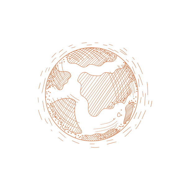 星球。无用的人。装饰元素。矢量插图。图片下载