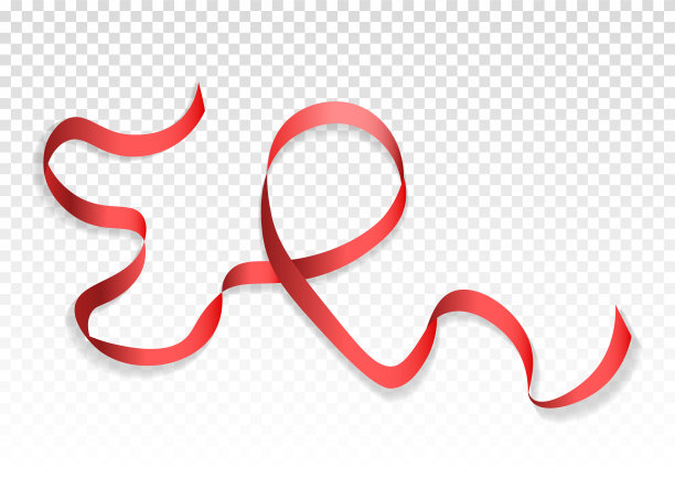 现实的红丝带图片下载