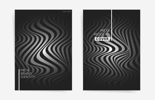 简单的半色调渐变模板设置。图片下载