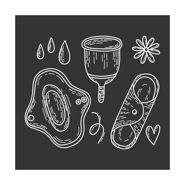 月经的主题。时期。图片下载