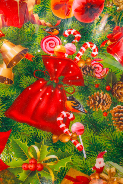 装饰圣诞背景图片下载