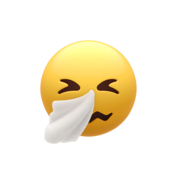 打喷嚏的笑脸图片下载
