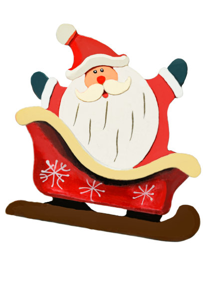 圣诞老人剪图片下载