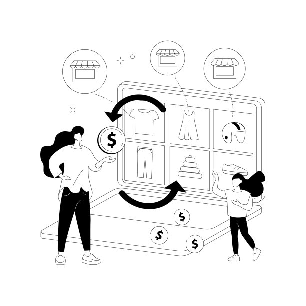 婴儿衣服交换抽象概念矢量插图。图片下载