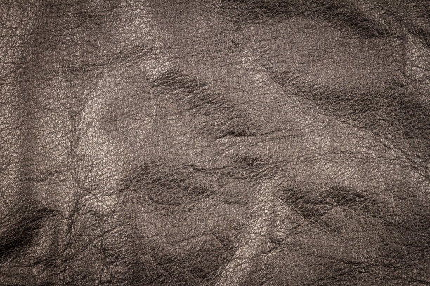 真正的棕色皮革纹理背景图片下载