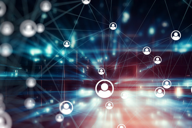 用户基于区块链未来技术背景图片下载