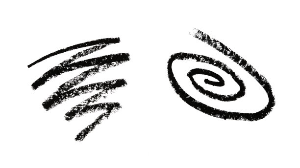 黑色眼线笔在白色背景上的痕迹。Macrophoto。孤立的图片下载