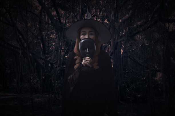 万圣节神秘概念图片下载