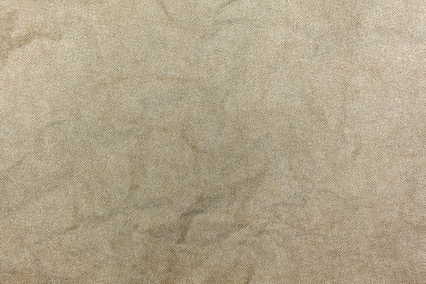 粗糙的帆布织物，皱巴巴的白色背景纹理图片下载