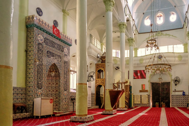 土耳其艾瓦利克库科伊中央清真寺图片下载