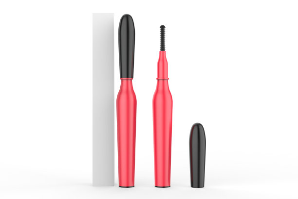 睫毛膏瓶和刷子图片下载