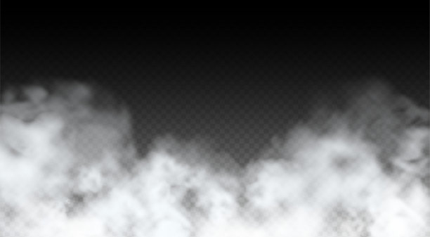 矢量抽象现实雾云设计元素图片下载