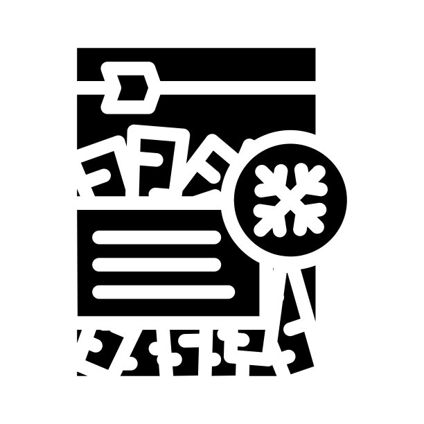 胡萝卜冰冻蔬菜图标矢量插图图片下载