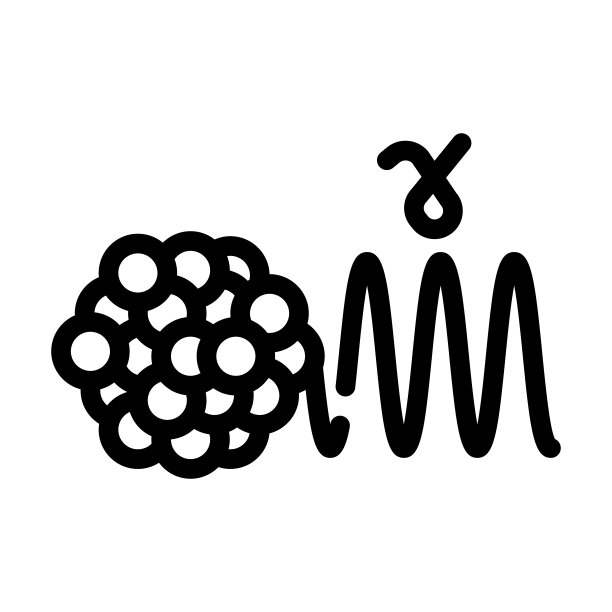 电磁波线性图标矢量图图片下载