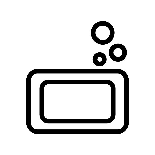 肥皂图标矢量标志模板插图图片下载