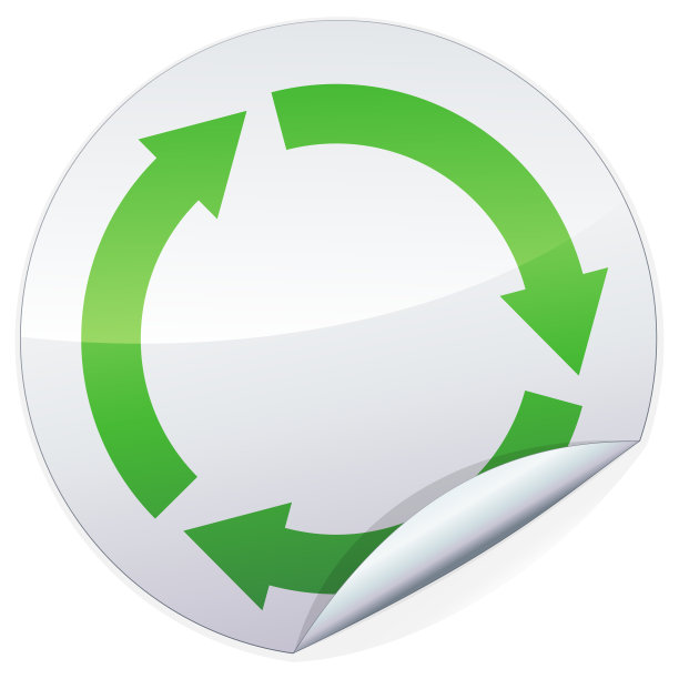 回收贴纸(断路)图片下载