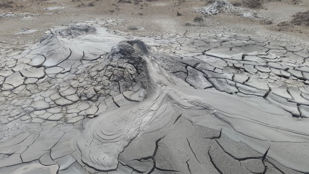 泥火山，伊卡克斯，特立尼达和多巴哥图片下载