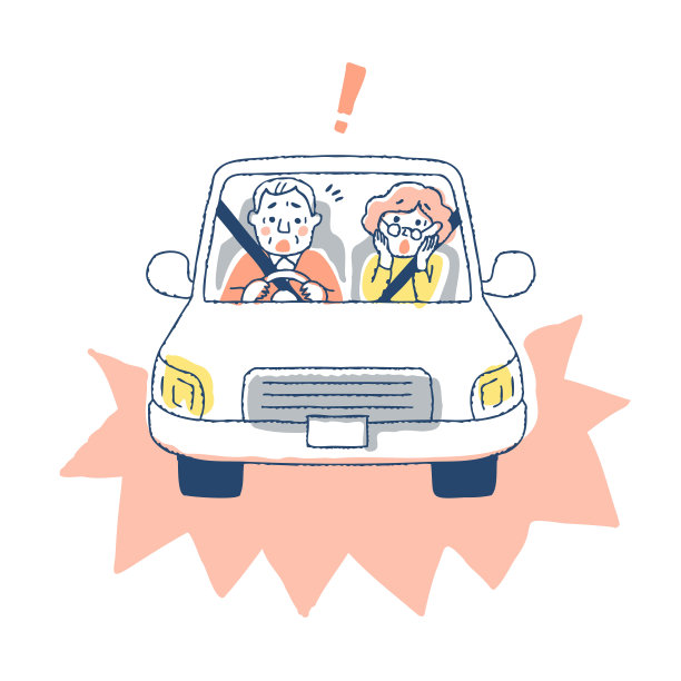 事故现场，驾驶一位老年司机图片下载