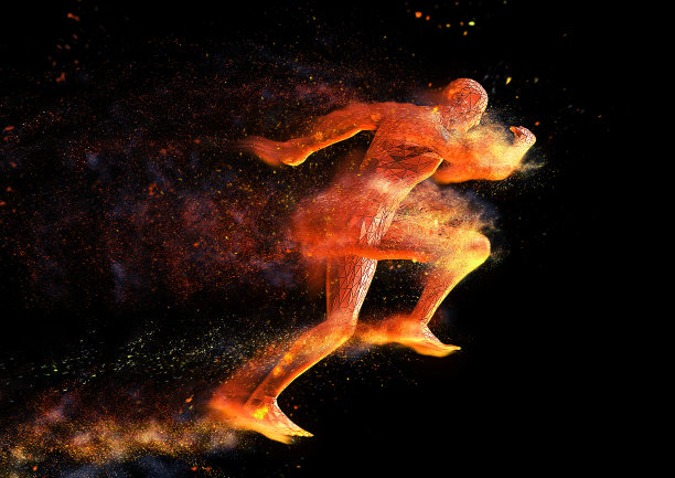 说明一个人消耗能量和跑步图片下载