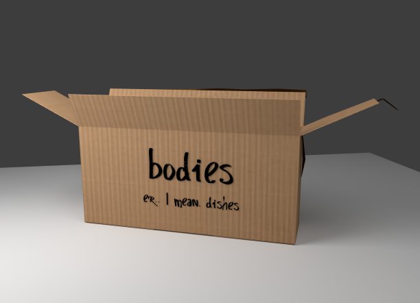 有趣的移动纸箱图片下载