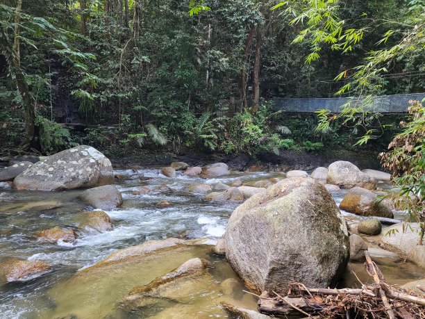 马来西亚吉隆坡的Sangloi河图片下载