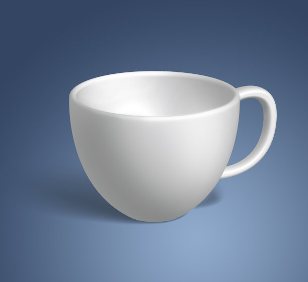 白色的杯子图片下载