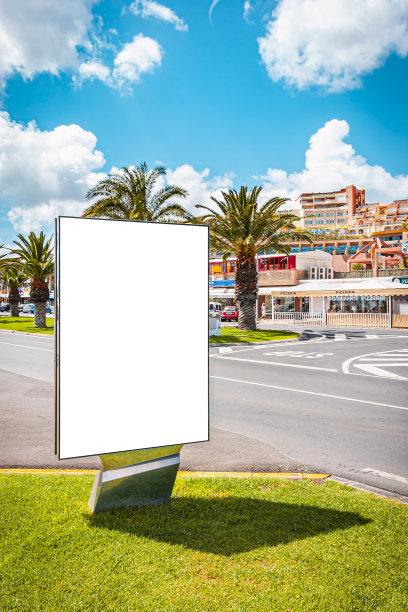 空白的广告牌图片下载
