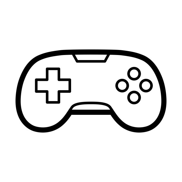 独立的彩色操纵杆图标与按钮图片下载