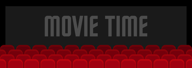 电影首映的电影。向量的背景。图片下载