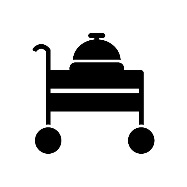 食物托盘图标矢量标志模板插图图片下载