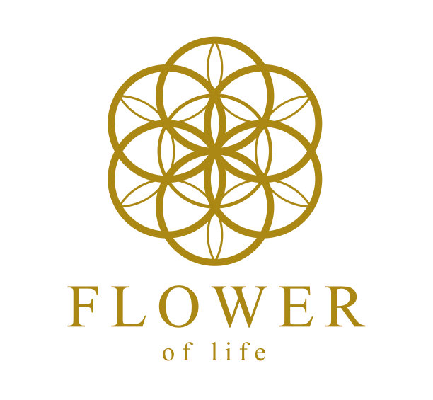 生命之花古老的符号美丽优雅的矢量标志或会徽孤立在白色背景上，神圣的几何设计元素，深奥的符号。图片下载