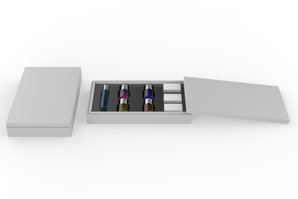 礼品盒化妆品设置模型图片下载