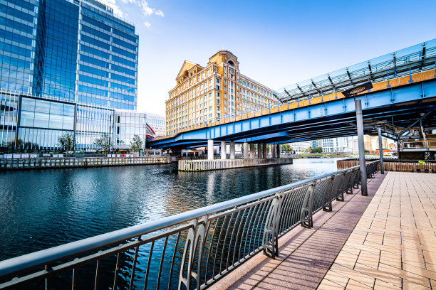 伦敦金丝雀码头图片下载