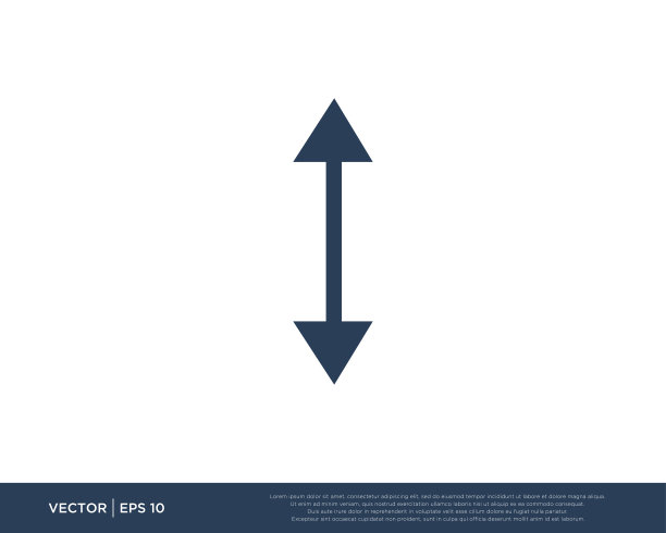 抽象箭头标志模板图标矢量插图设计编辑可调整大小EPS 10图片下载