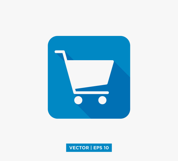 购物车图标矢量插图图片下载