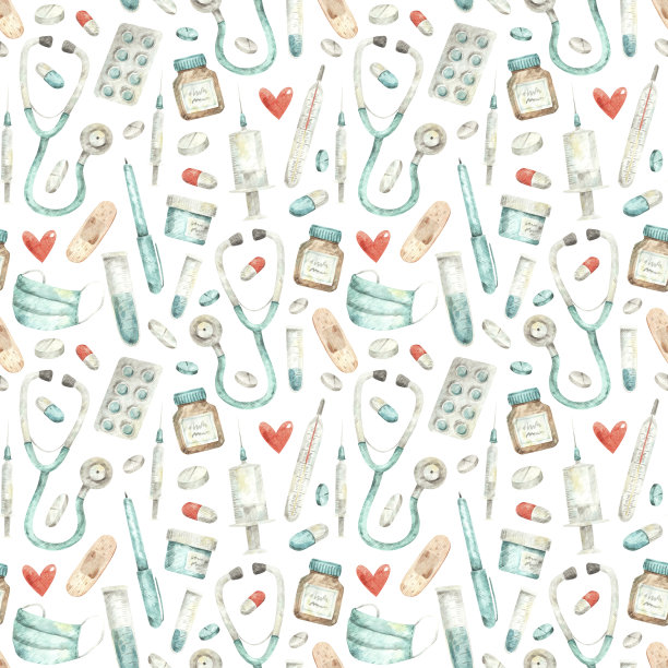 医疗物品图案图片下载