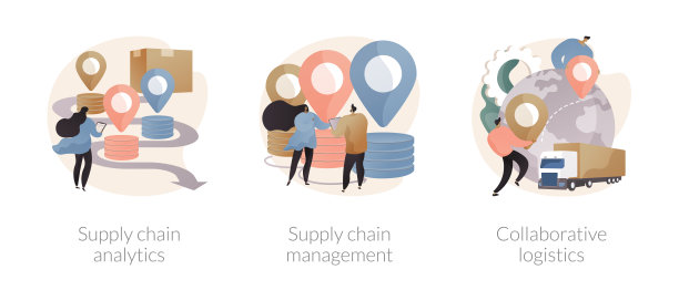 运输成本抽象概念矢量插图。图片下载