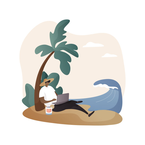 放慢抽象概念矢量插图。图片下载