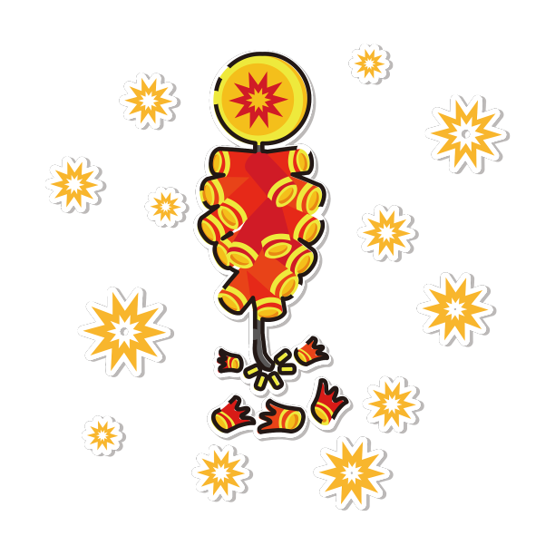 春节小年元宵节中元节中国风爆竹素材图片