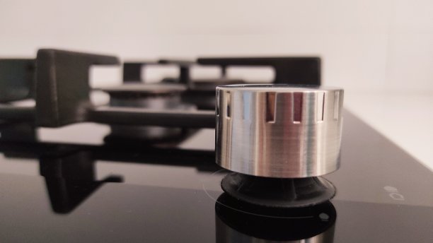 灰色煤气炉开关按钮图片下载