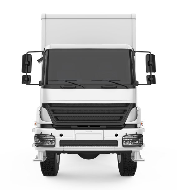 运货卡车孤立图片下载