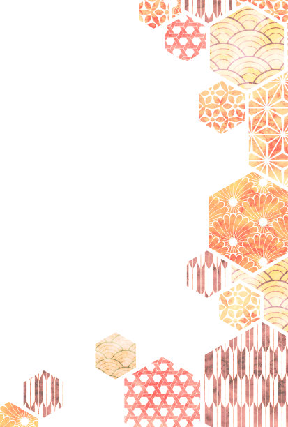 新年卡片。垂直的。橙颜色。图片下载