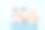 化妆包与化妆产品和美容配件浅蓝色的背景，平放图片下载